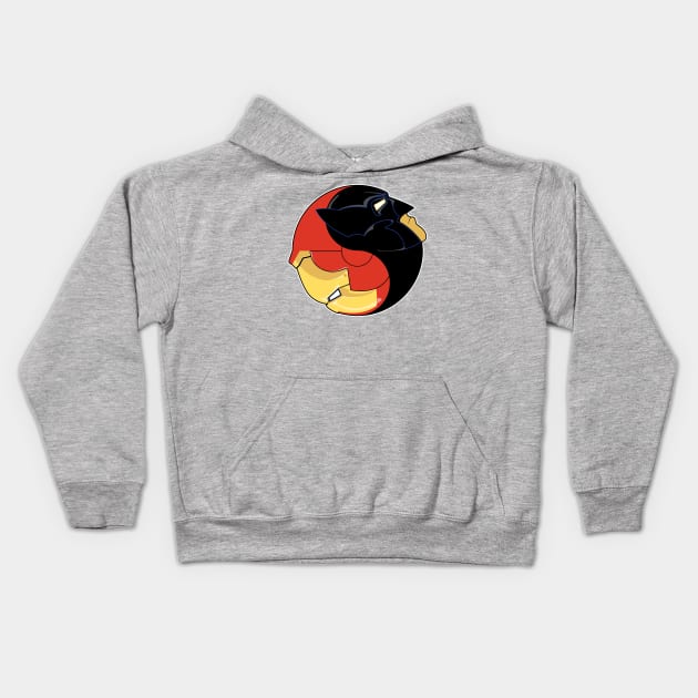 Yin-Yang of Billionaires Kids Hoodie by wuxter